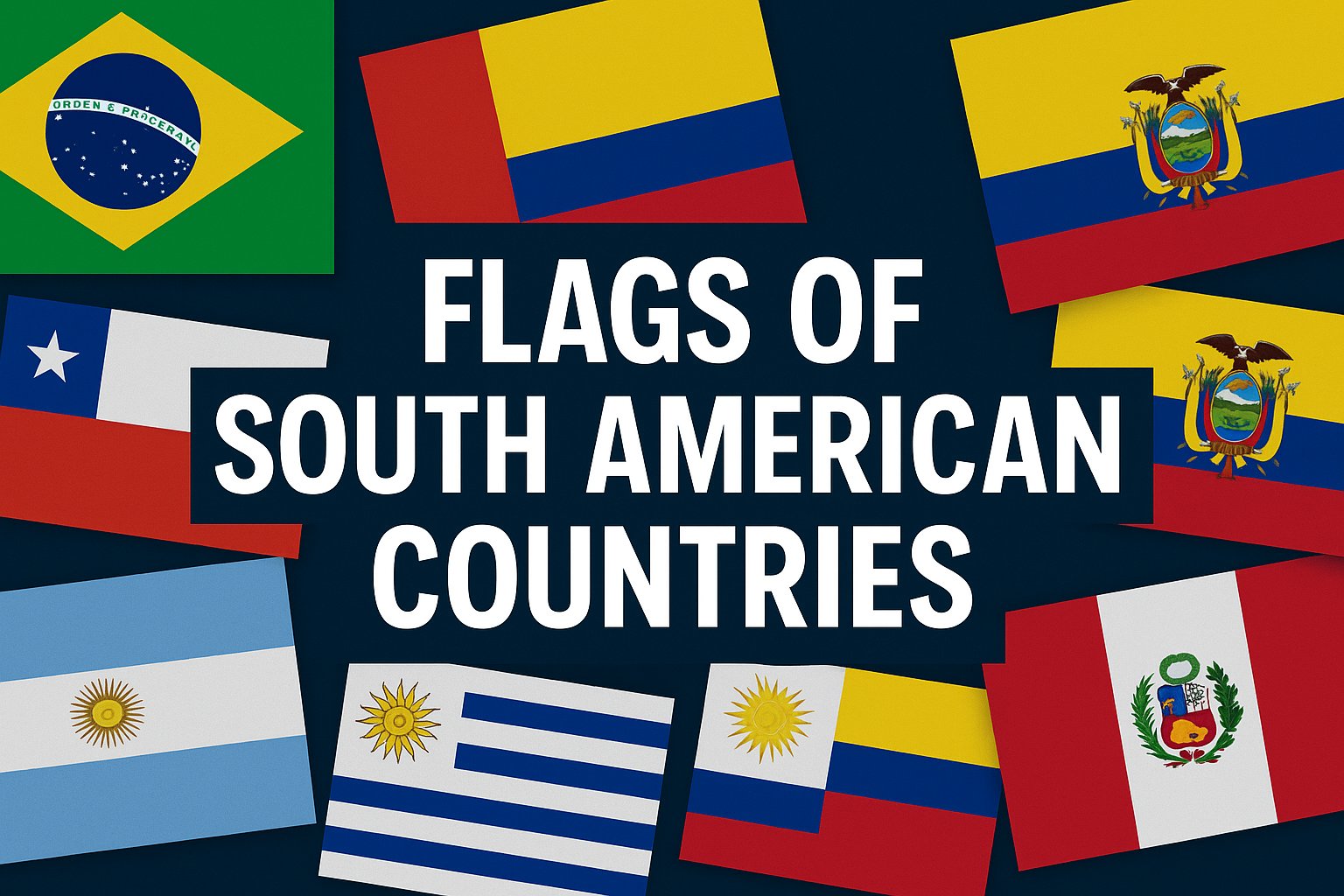Flags of South American countries